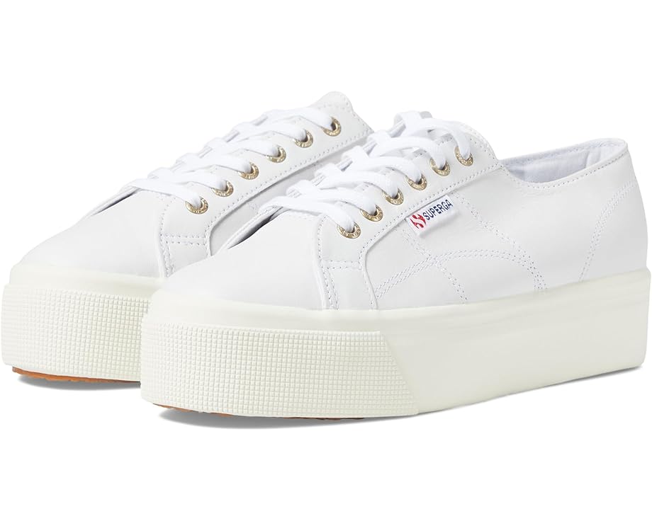 

Кроссовки Superga 2790 Nappa, цвет Optical White/Full Avorio