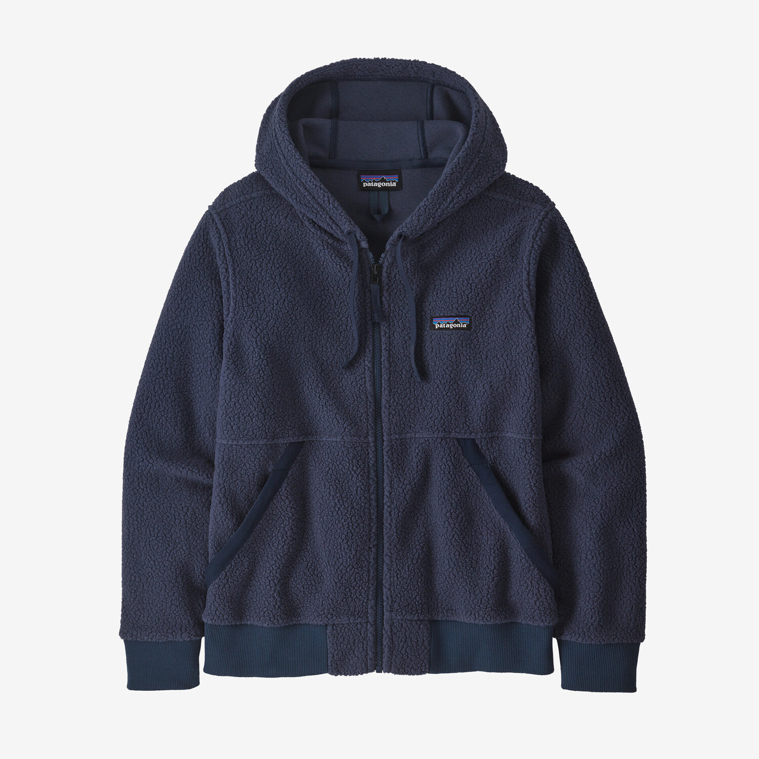

Женская толстовка из флиса из овчины Patagonia, новый темно-синий