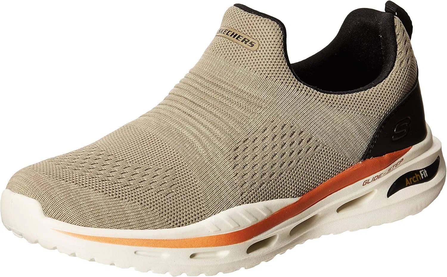 Мужские кроссовки Skechers 210431 бежевого цвета