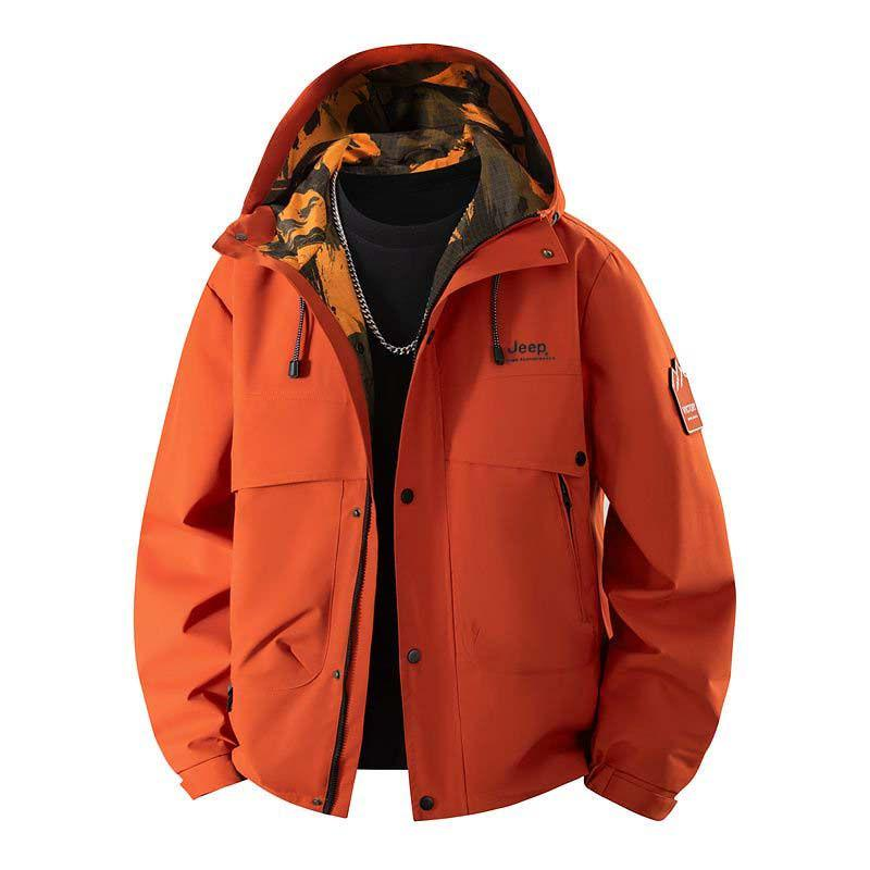 

Куртка Spirit Unisex с капюшоном, мягкая мембрана Jeep, розовыйfinch красный