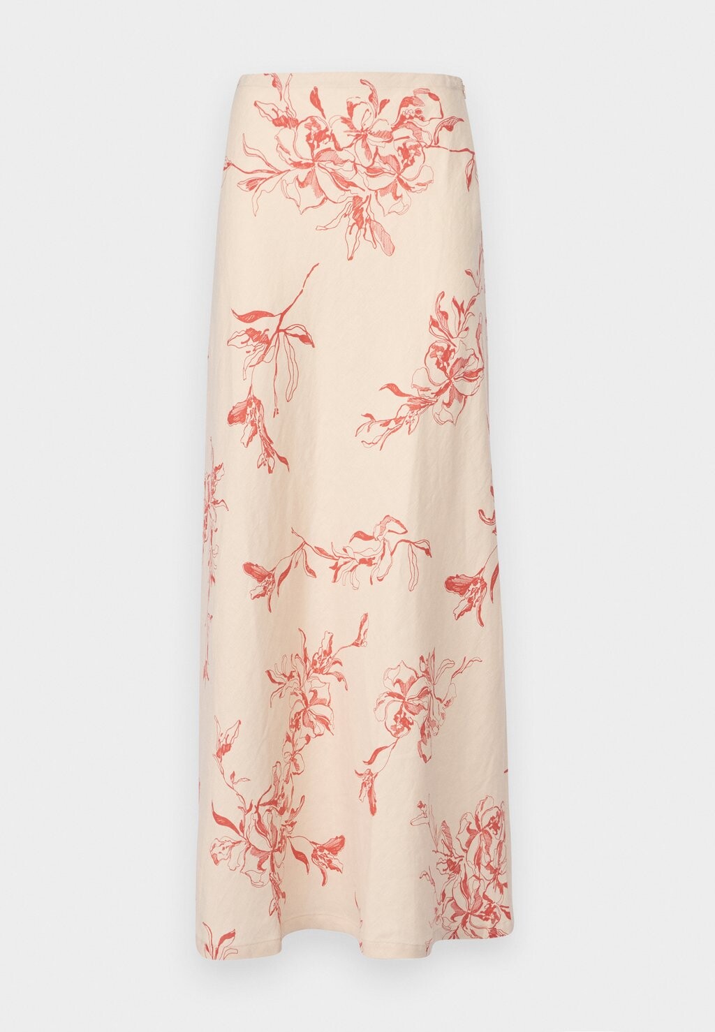 

Юбка макси ANTIBES MAXI SKIRT Faithfull the brand, абрикос