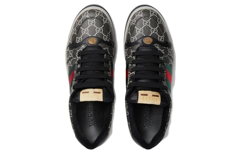 Скринер 'GG Supreme Black Grey' GUCCI, черный серый — фото 3