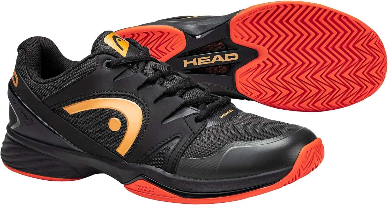 Мужские теннисные кроссовки Sprint Ltd. Unisex Bkor HEAD, черный/оранжевый