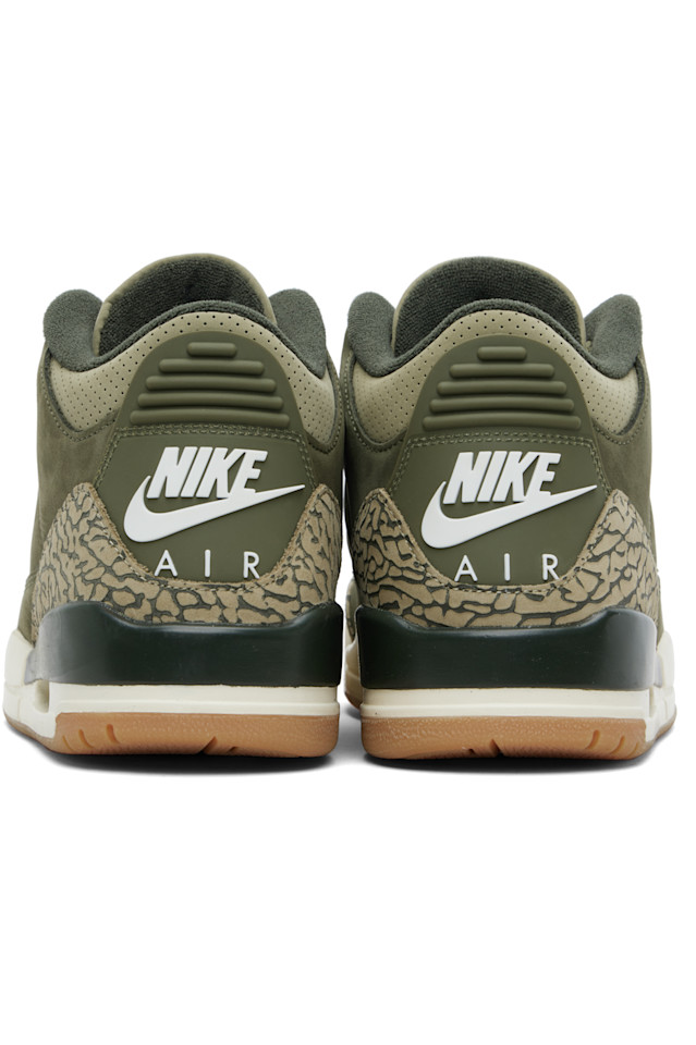 Nike Jordan Кроссовки Air Jordan 3 Retro цвета хаки — фото 2