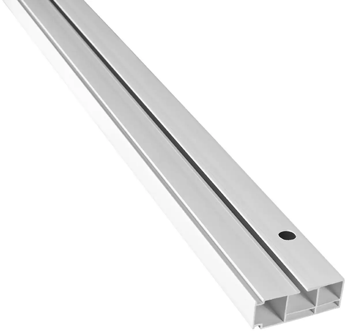 

SN DECO GROUP Карниз для штор "Карниз SH", 1 направляющая, фиксированный размер 150 см, белый