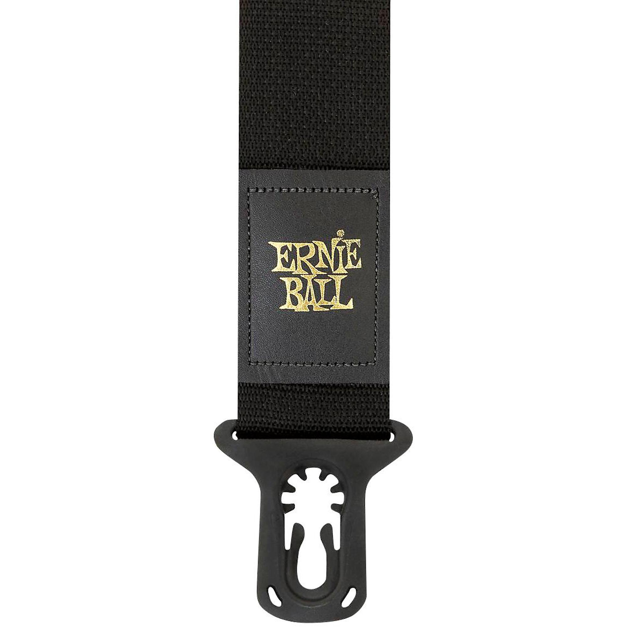 

Ремень для гитары Ernie Ball Poly Lock, черный, 2 дюйма.