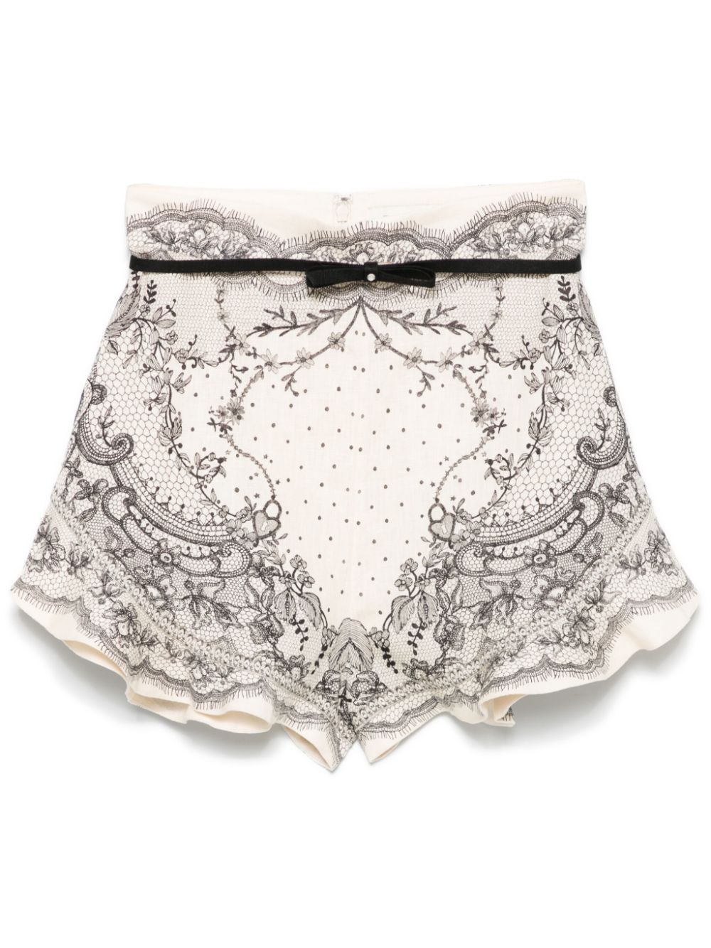 

Женские шорты Zimmermann, белый