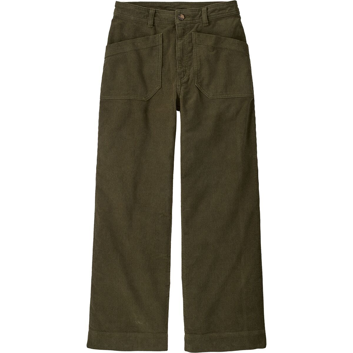 

Широкие брюки из вельвета Patagonia, зеленый