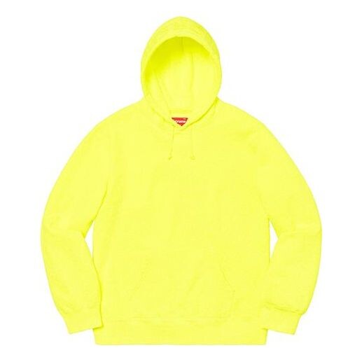 

Толстовка overdyed hooded sweatshirt 'yellow' Supreme, желтый