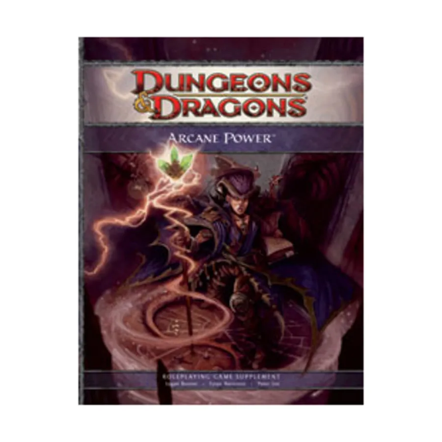 

Arcane Power, Dungeons & Dragons (4th Edition) - Player's Guides & Accessories, твердый переплет