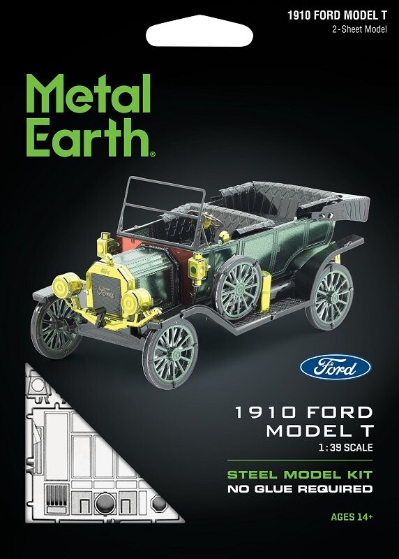 

Metal Earth, Ford Model T 1910. Металлическая складная модель. Fascinations