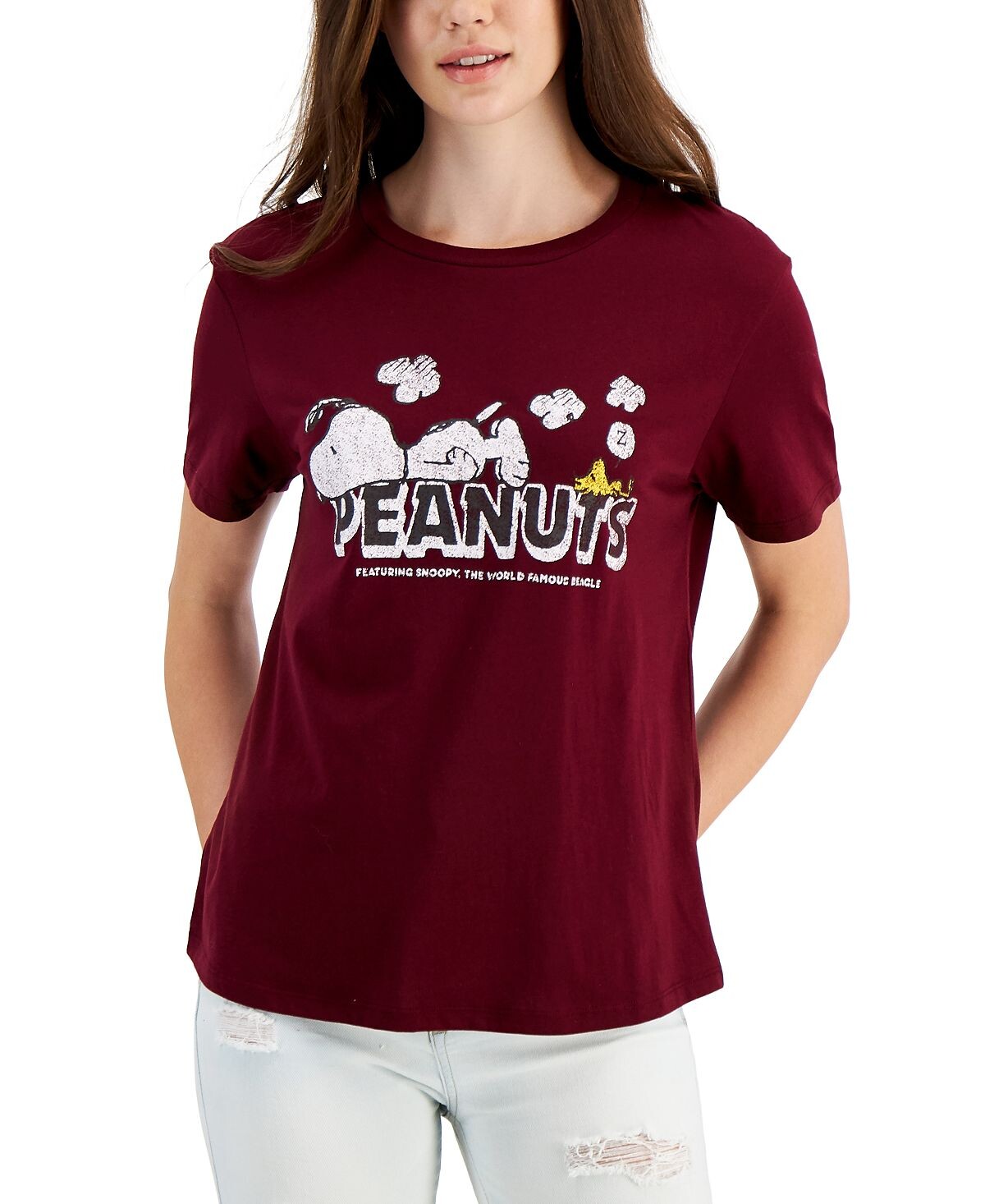 

Футболка с логотипом Snoopy для юниоров Peanuts