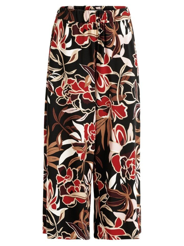 

Тканевые брюки Betty Barclay Culotte, цвет schwarz/rot