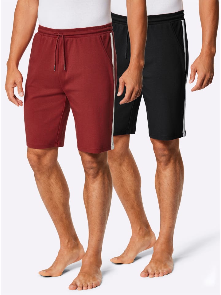 

WITT WEIDEN Бермудские шорты темно-красного и черного цвета