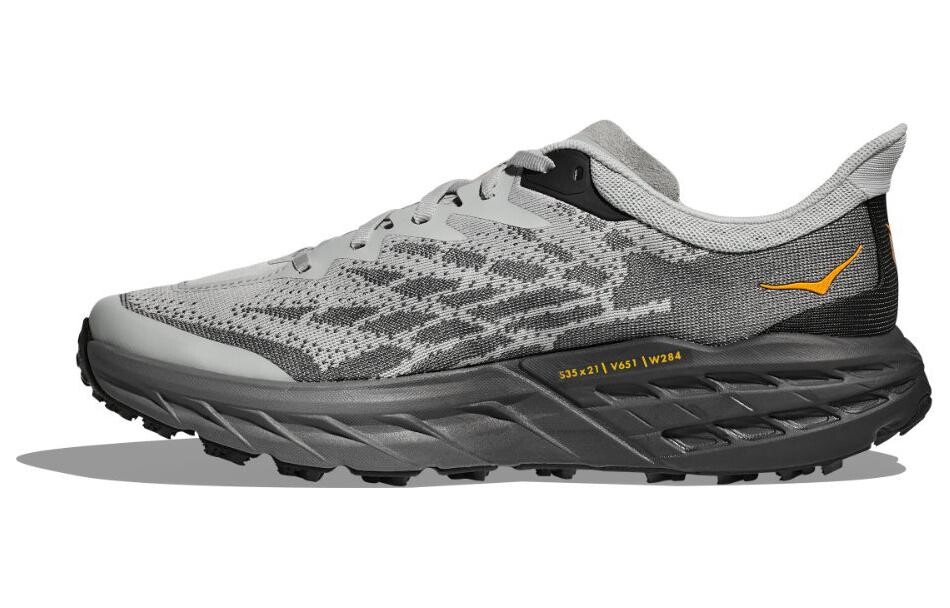 

Кроссовки HOKA ONE ONE Speedgoat 5 Harbor Mist Black, серый