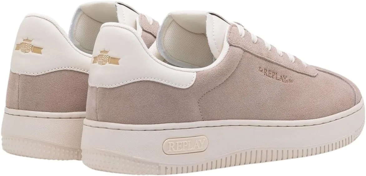 Кроссовки Replay Herren Cupsole из Leder, 002Beige — фото 2