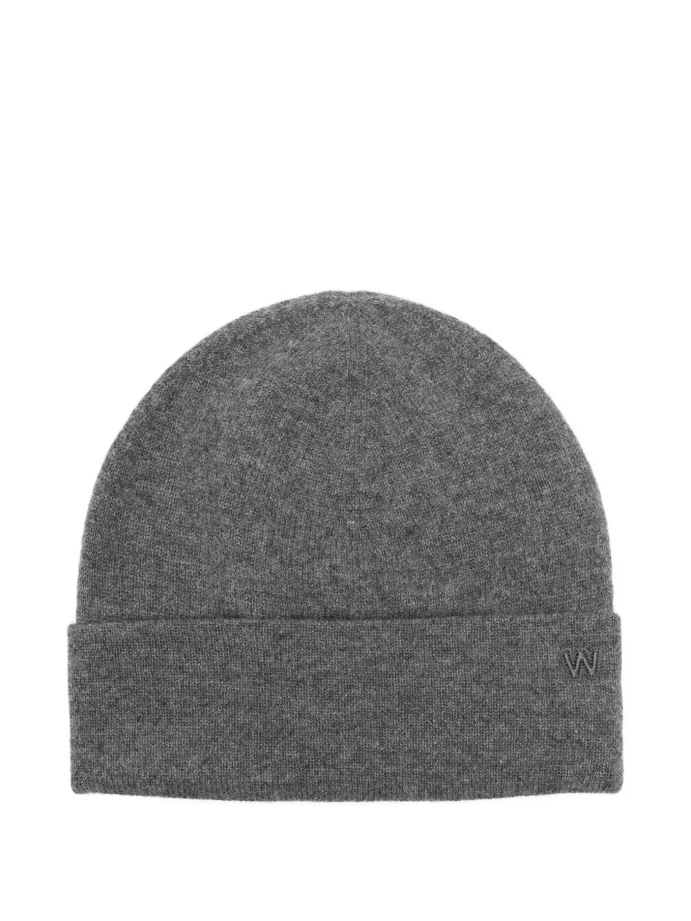 

Шапка-бини с логотипом Caimanone Max Mara, серый