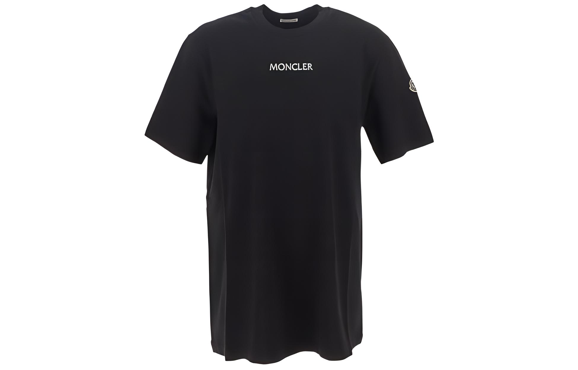 

Футболка мужская черная Moncler