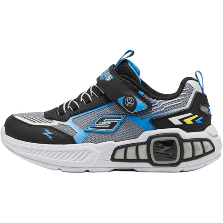 

Низкие детские кроссовки для повседневной жизни Skechers Kids, черный/серый