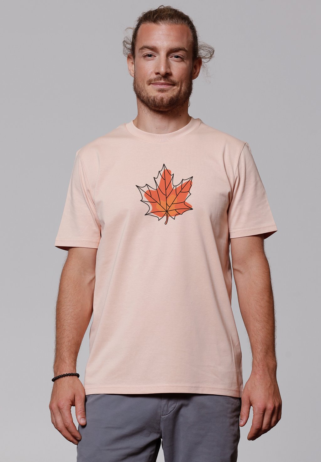 

Футболка с принтом HERBST watapparel, светло-розовый