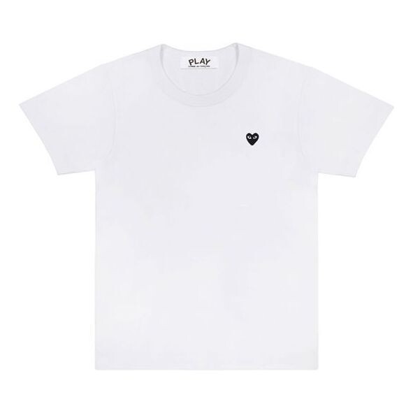 Футболка mini black short sleeve white Comme Des Garcons Play, белый