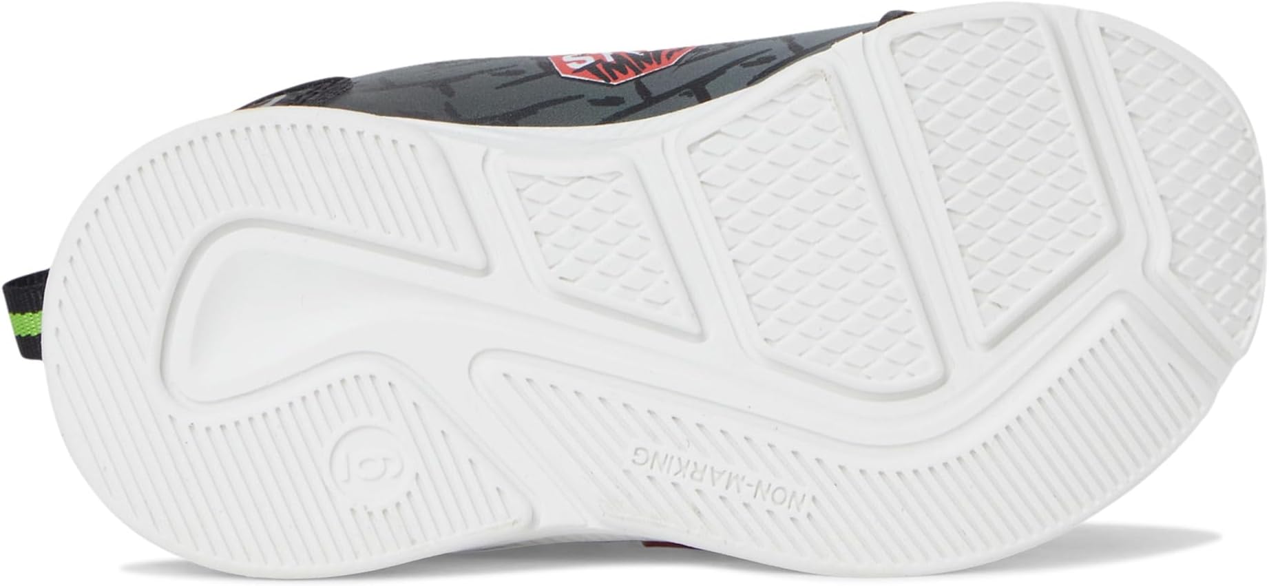 Кроссовки Josmo Men's Teenage Mutant Ninja Turtles Lighted Sneaker, Grey/Black — фото 3