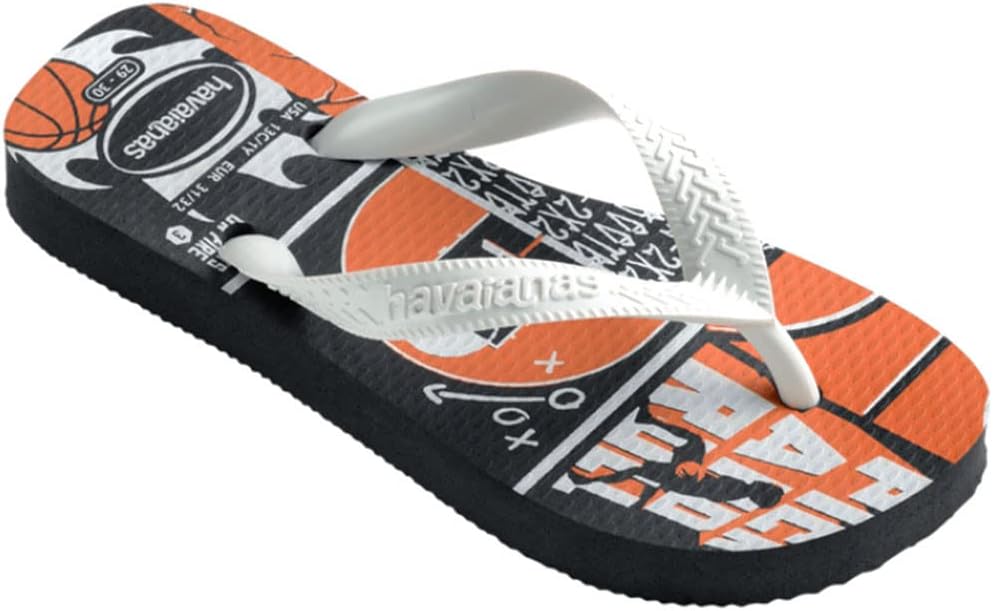 Детские шлепанцы Havaianas: удобные, легкие и практичные, с яркими рисунками, широкими ремешками и нескользящей подошвой, белый — фото 2