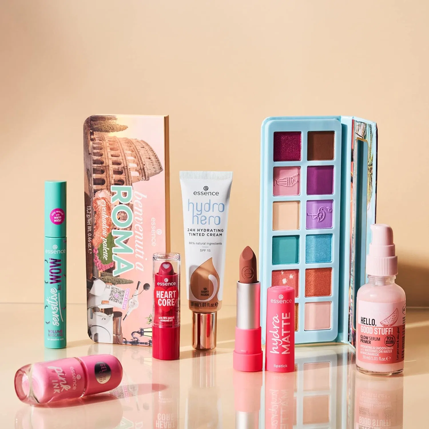 Эссенция Essence — Праймер для лица «HELLO, GOOD STUFF! GLOW SERUM PRIMER» от — фото 4