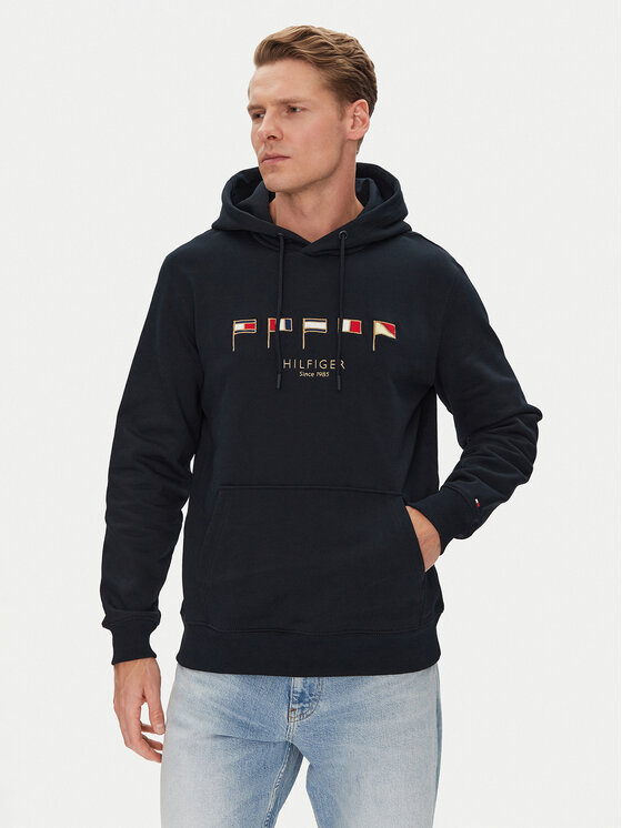 

Толстовка обычного кроя Multi Flags MW0MW38666 Tommy Hilfiger, синий