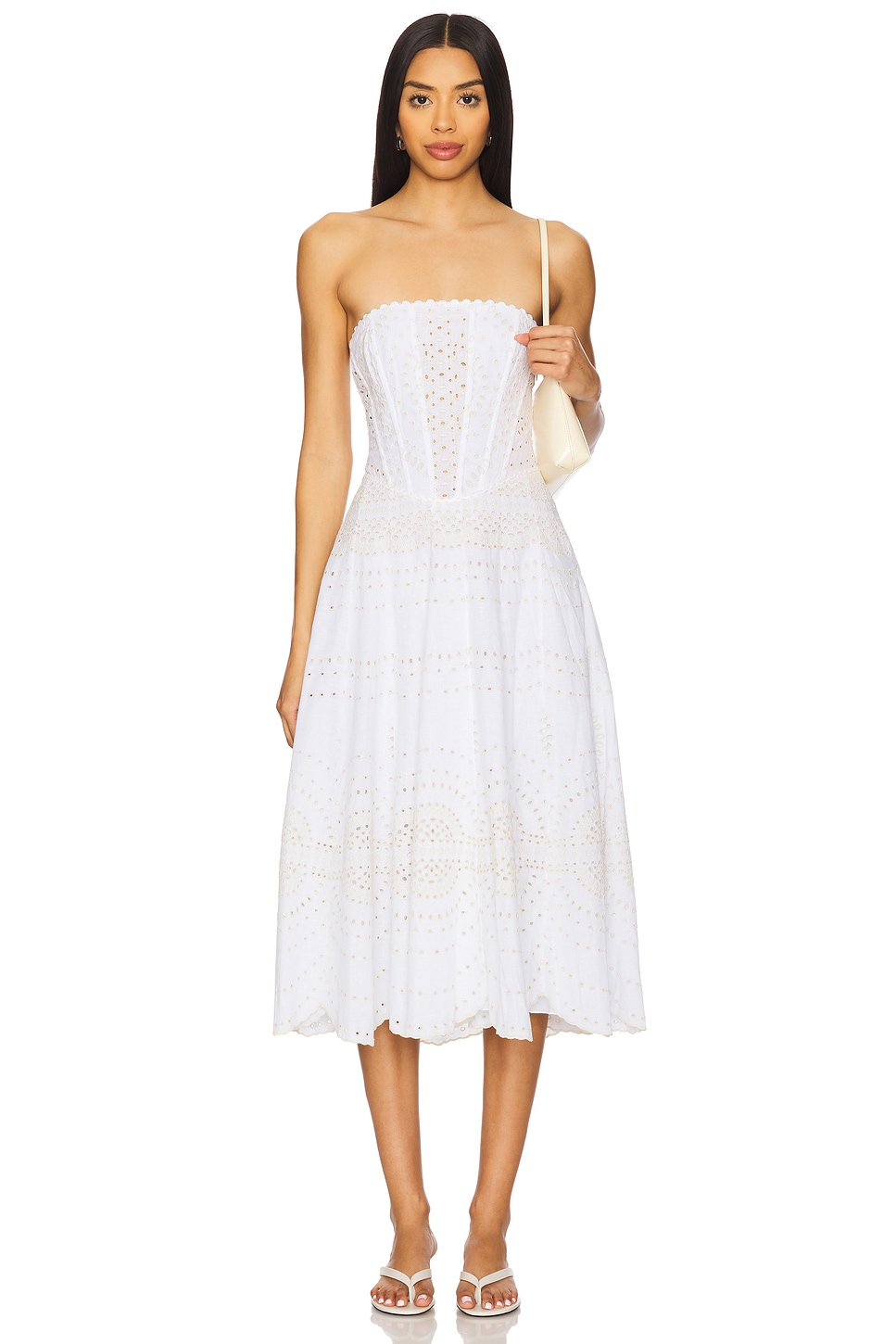 

Длинное платье Iris от Charo Ruiz Ibiza, ivory nelm