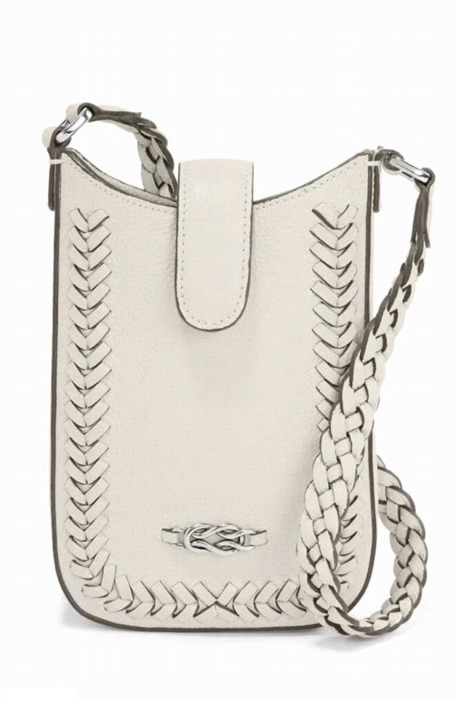 

Женский органайзер для телефона Interlok Harmony в цвете «Белый снег» Brighton, белый