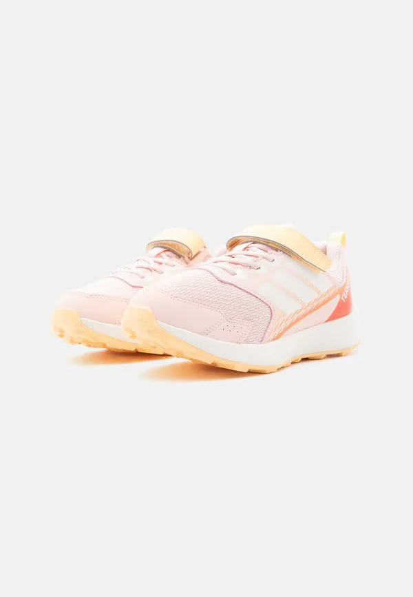 Походные ботинки tracefinder унисекс Adidas Terrex, Blush Pink/Off White/Ice Tangerine — фото 2