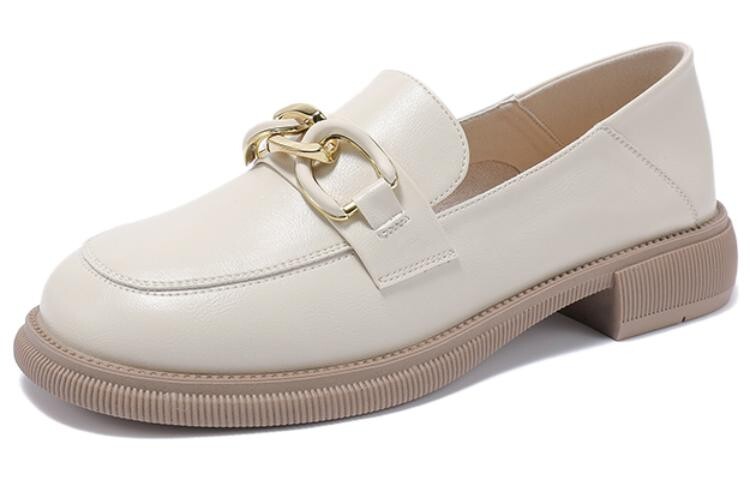 Туфли женские повседневные Women's Casual Shoes Women's Beige Mulinsen