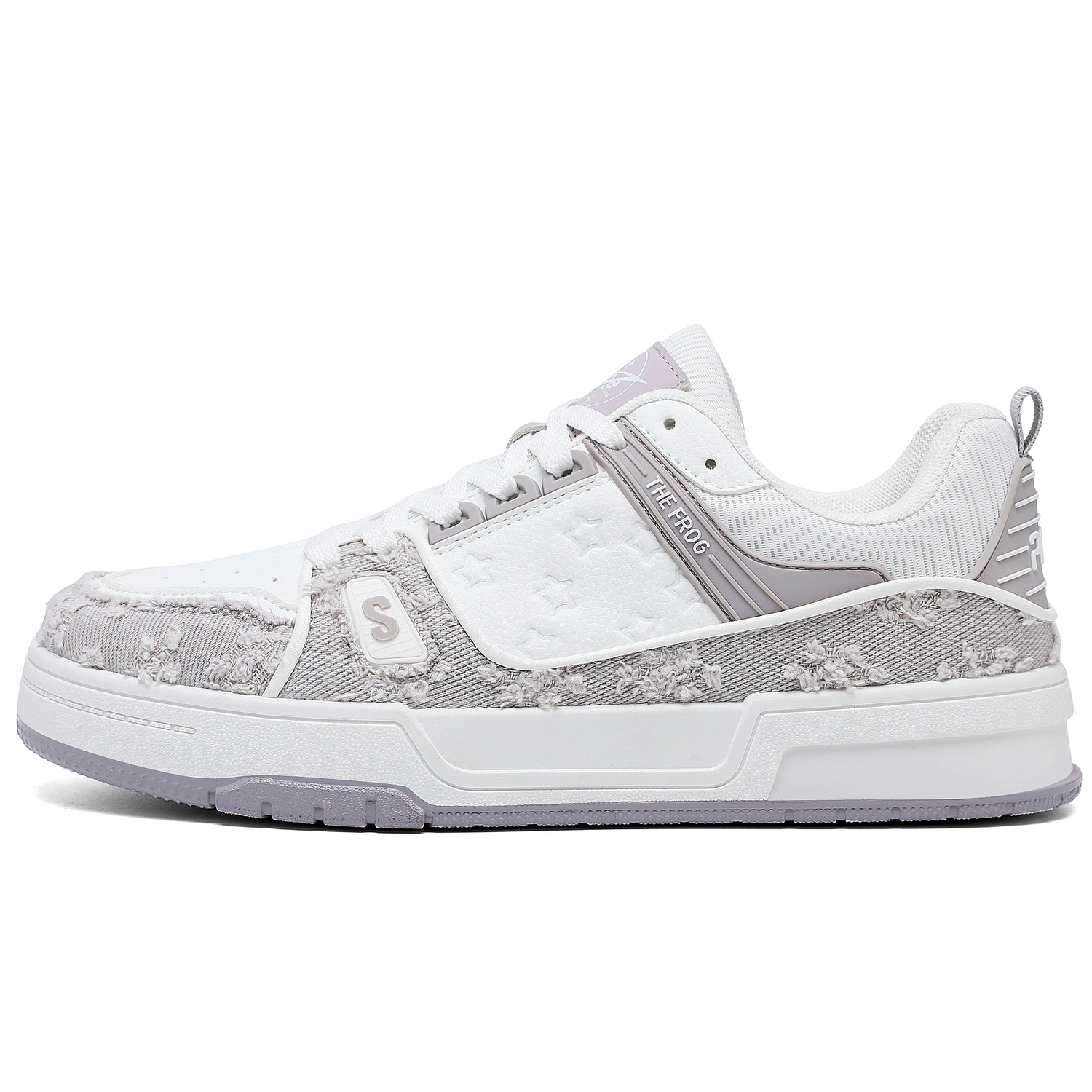 

Pepe The Frog Низкие скейтерские кеды мужские Glacier Gray, цвет Glacier Gray