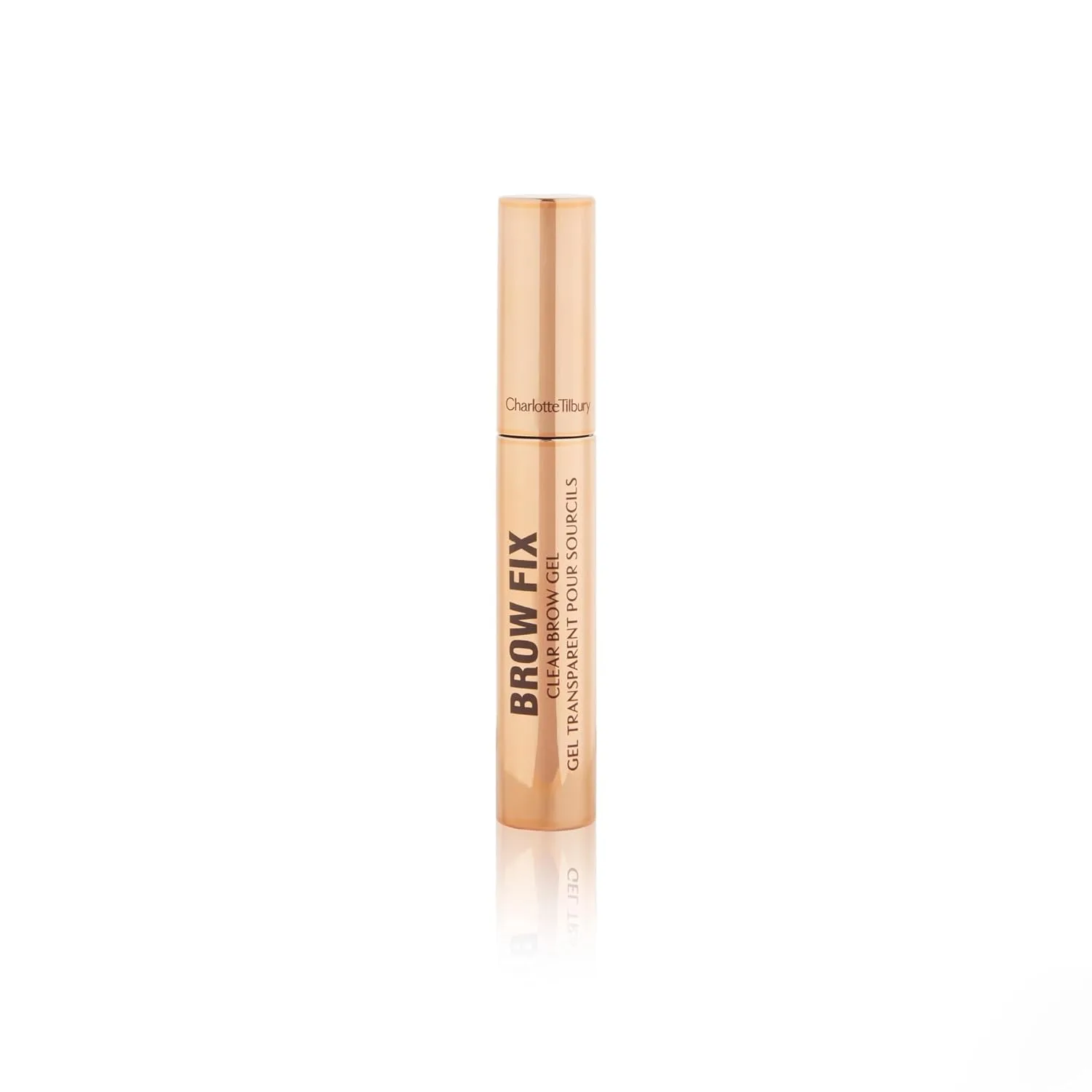 Гель для бровей Charlotte Tilbury Brow Fix Clear Eyebrow Gel - прозрачный гель для бровей, обеспечивающий увлажнение и фиксацию на весь день - не липкий и незаметный результат., Clear — фото 4