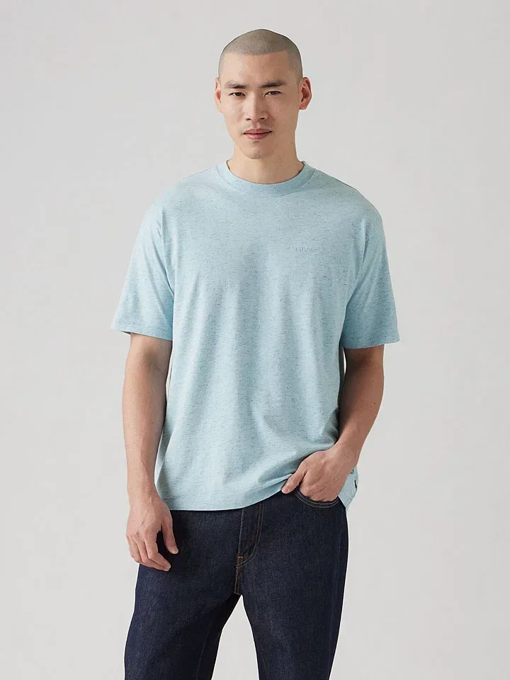 Футболка с круглым вырезом, Levi's, голубой