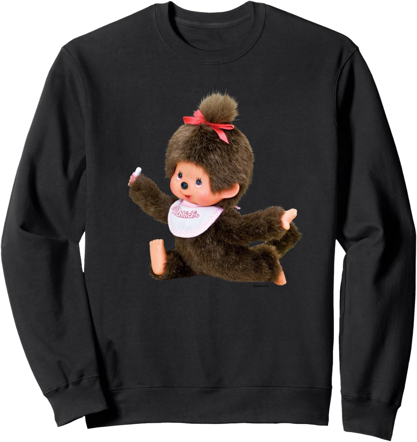 

Толстовка с графическим принтом Monchichi, черная Monchhichi, Черный, Толстовка с графическим принтом Monchichi, черная Monchhichi