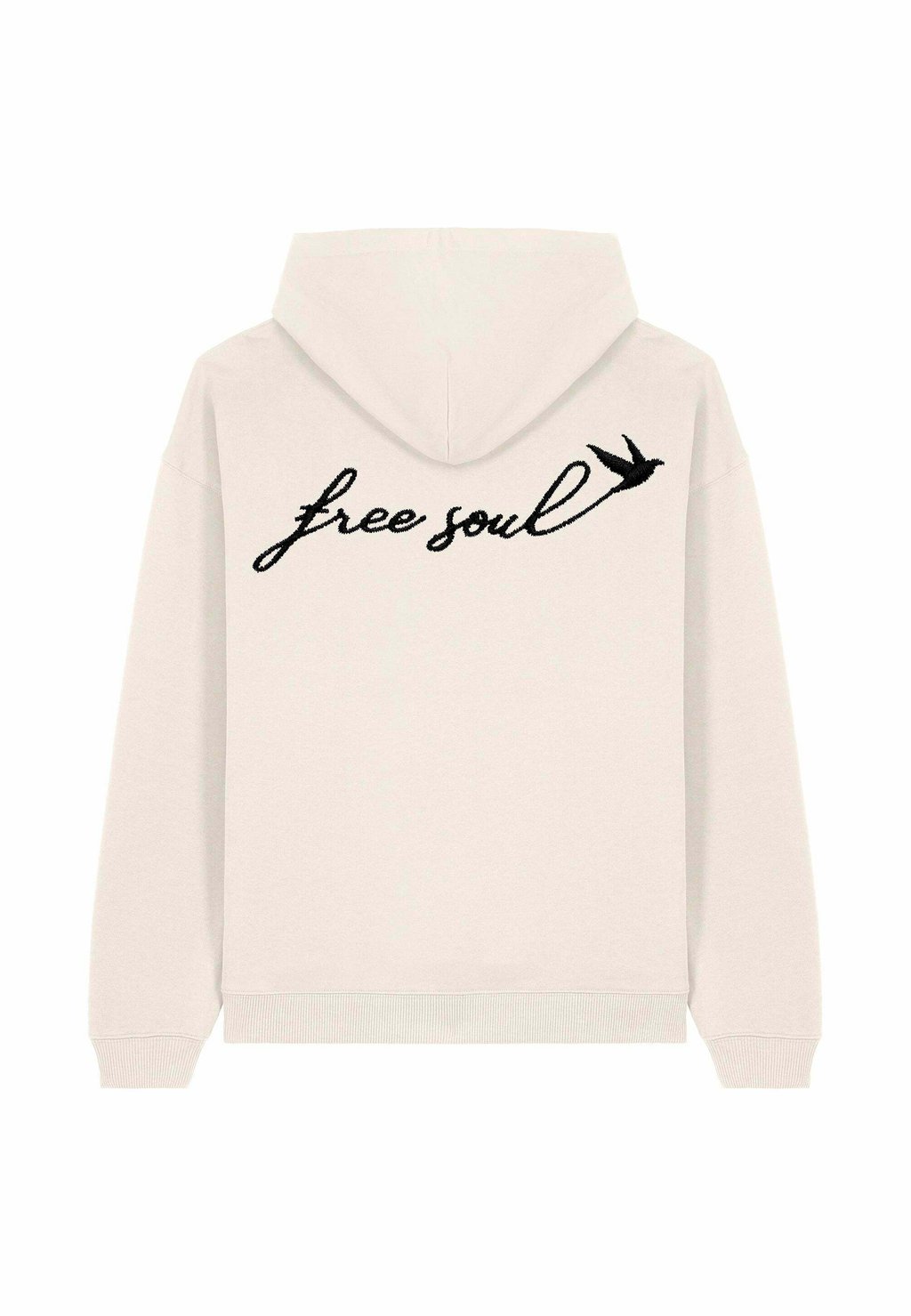 

Толстовка FREE SOUL EMBROIDERY UNISEX OVERSIZE - Hoodie Mira Paris, кремовый
