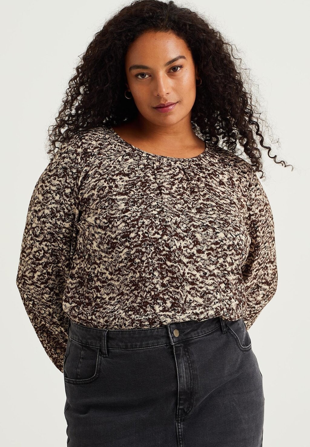 

Блузка CURVE WE Fashion, цвет black