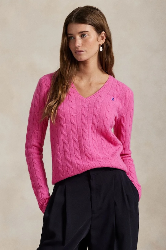

Свитер Polo Ralph Lauren, розовый