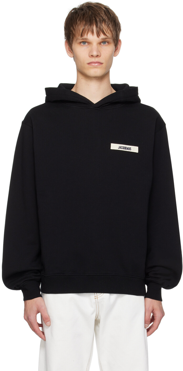 

JACQUEMU Les Classiques 'Le hoodie Gros Grain' Толстовка JACQUEMUS, черный