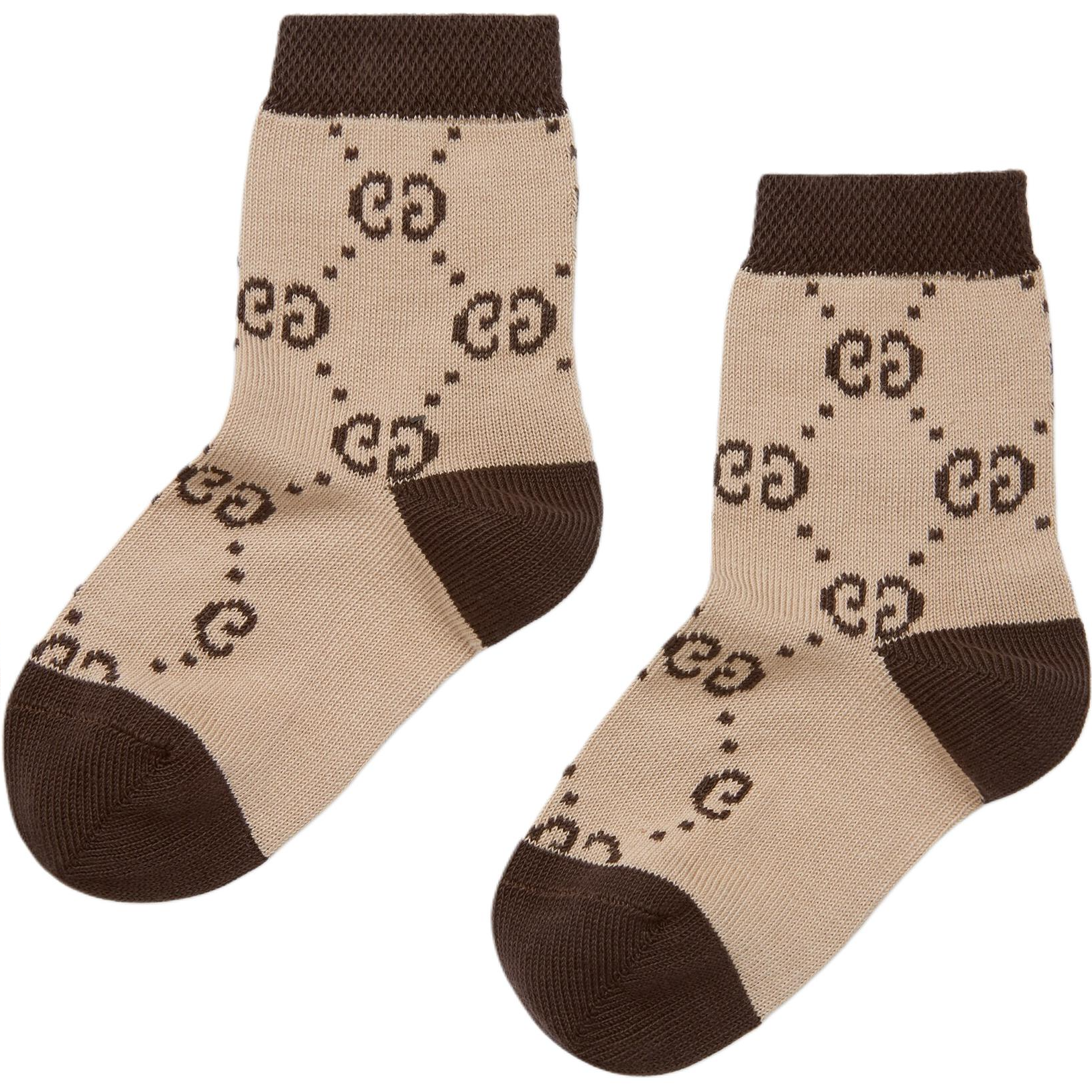 

Носки 1 упаковка для младенцев и малышей GUCCI, коричневый