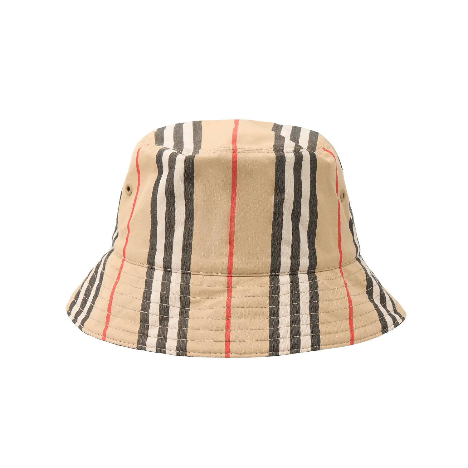 

Burberry Полосатая иконка ведро шляпа, Brown