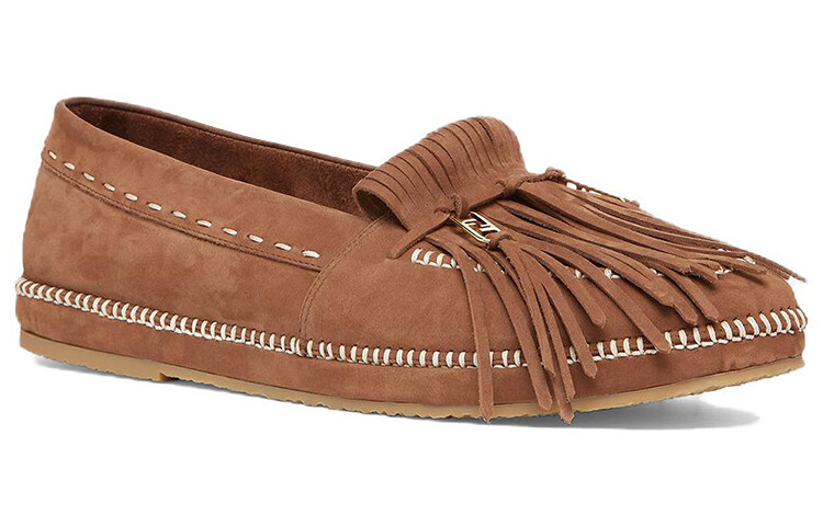 Туфли мужские Fendi O'Lock Casual Low-top, коричневый — фото 3