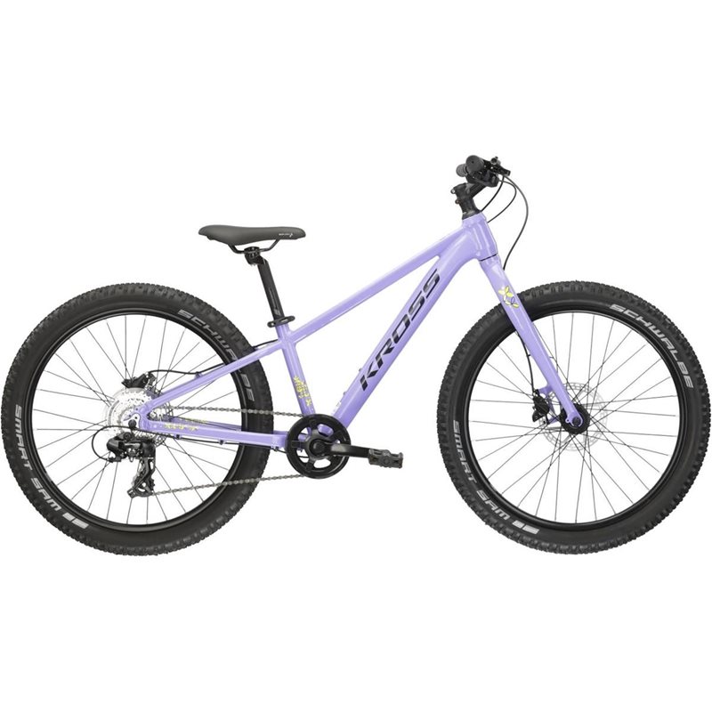 

Детский велосипед Kross Lea Jr 2.0 Фиолетовый/Черный 24