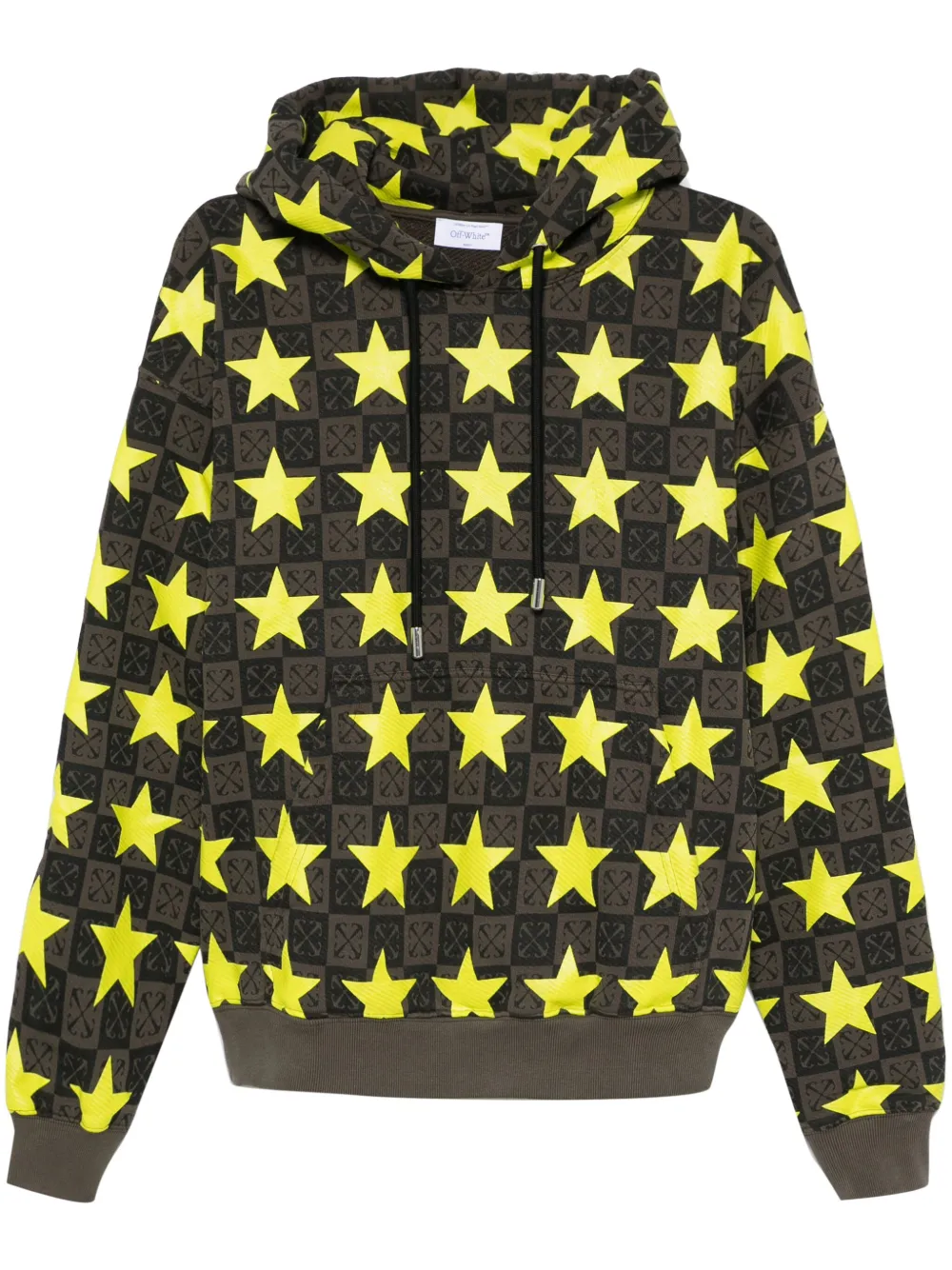 

Худи Stars AO Skate OFF-WHITE, зеленый