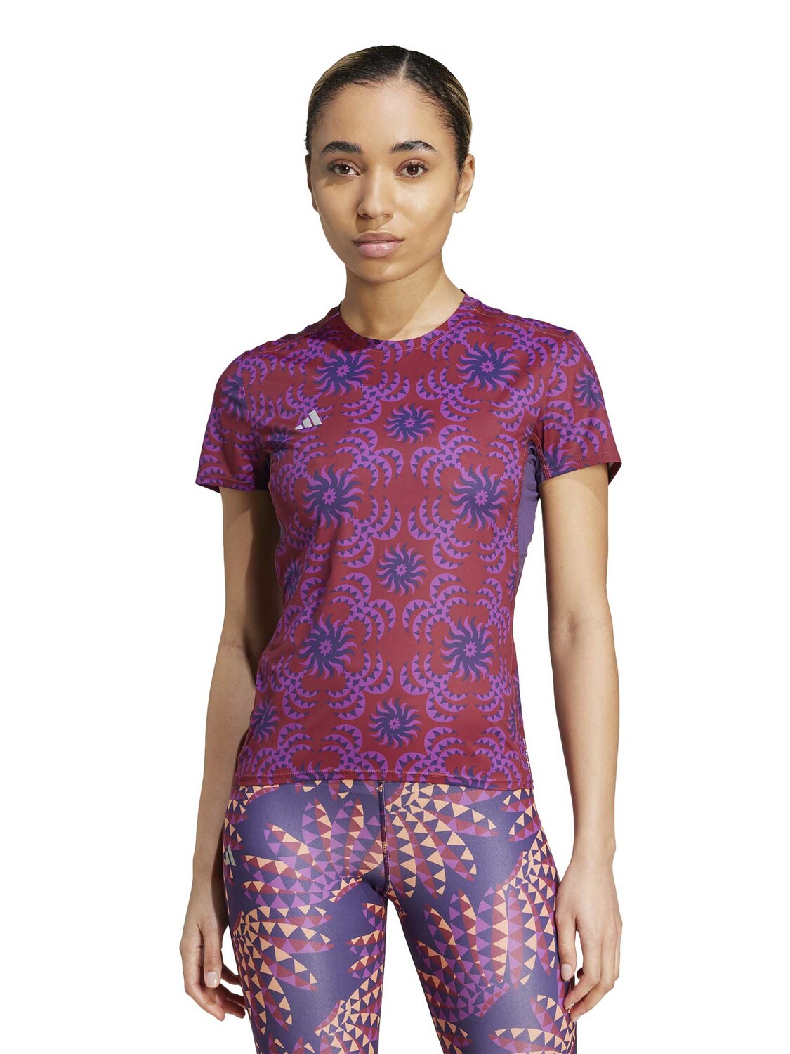 

Футболка Adidas Performance Adizero x FARM T-Shirt, розовый