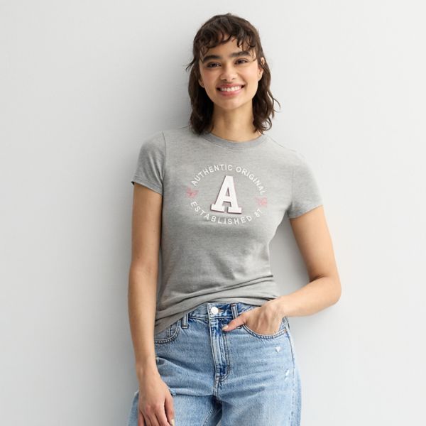 

Футболка с графическим принтом для юниоров Aeropostale, серый