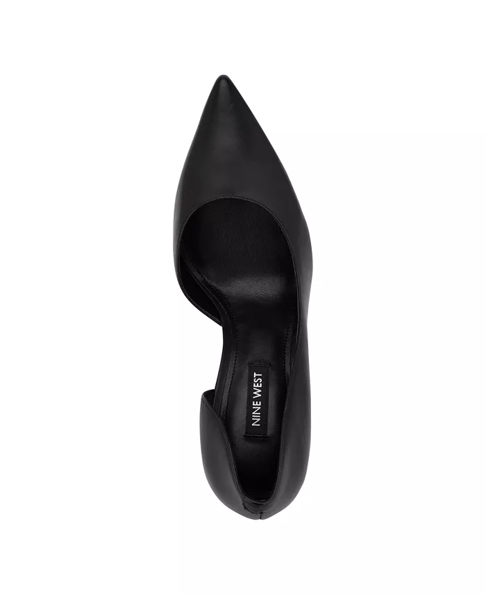 Женские туфли-лодочки Folowe d'Orsay на шпильке Nine West, черный — фото 4