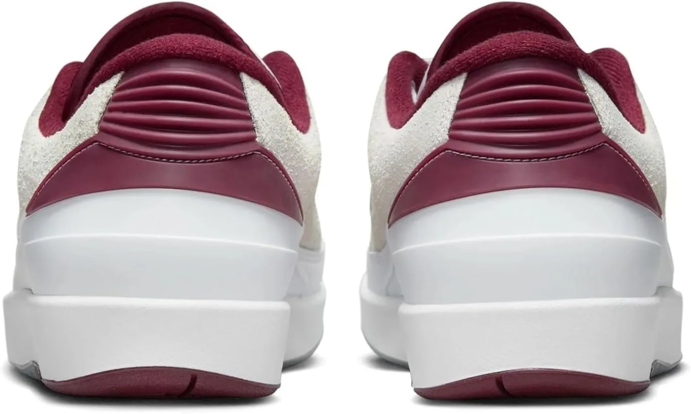 Мужские кроссовки Jordan 2 Retro Low Cherrywood White/Cherrywood Red (DV9956 103), белый/красный — фото 3